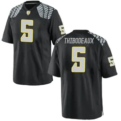 Men's Kayvon Thibodeaux Oregon Ducks Replica Black Football College Jersey