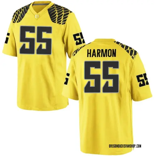 Youth Nike Derrick Harmon Oregon Ducks Replica Gold Football College Jersey