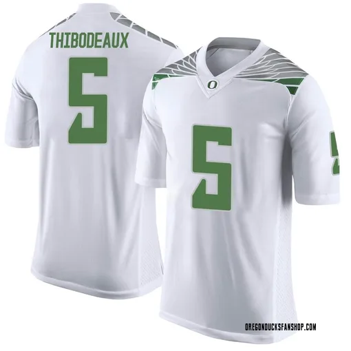 Youth Nike Kayvon Thibodeaux Oregon Ducks Limited White Football College Jersey